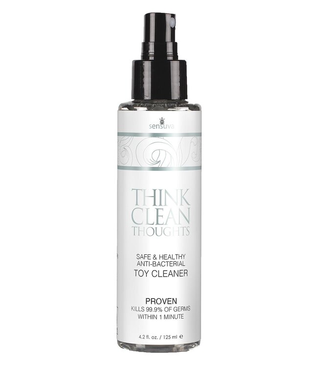Sensuva SENSUVA THINK CLEAN THOUGHTS ANTI BACTERIAL TOY CLEANER 125ML