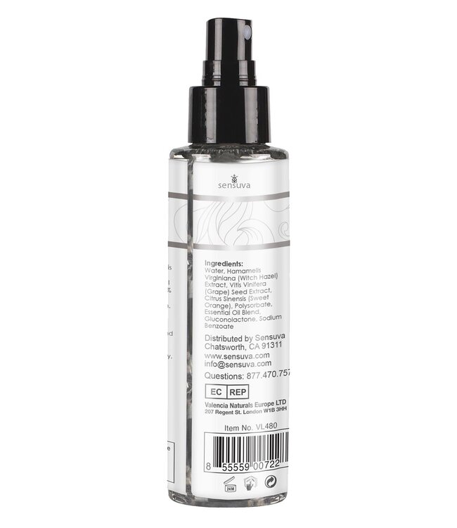 Sensuva SENSUVA THINK CLEAN THOUGHTS ANTI BACTERIAL TOY CLEANER 125ML