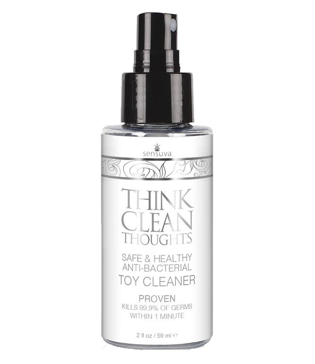 Sensuva SENSUVA THINK CLEAN THOUGHTS ANTI BACTERIAL TOY CLEANER 59ML