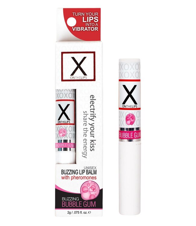 Sensuva SENSUVA X ON THE LIPS BUZZING LIP BALM BUBBLE GUM