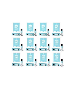 Sensuva SENSUVA NIP ZIP ICE CUBE NIPPLE BALM STRAWBERRY MINT 12PC CARDED BOX DISPLAY