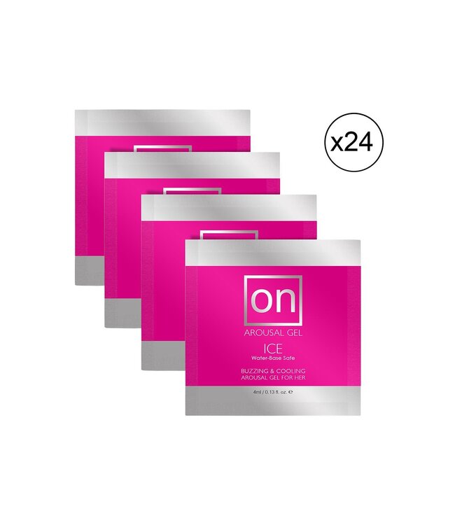 Sensuva SENSUVA ON ICE AROUSAL OIL 24 PIECE SINGLE USE AMPOULE REFILL PACK