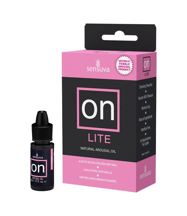 Sensuva SENSUVA ON LITE AROUSAL OIL 5ML SMALL BOX