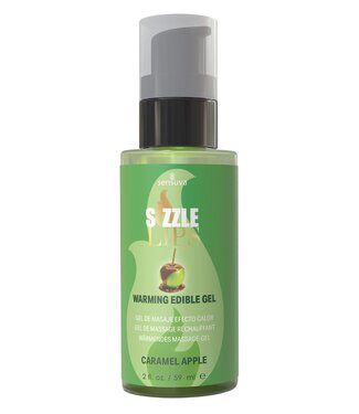 Sensuva SENSUVA SIZZLE LIPS WARMING GEL CARAMEL APPLE 59ML