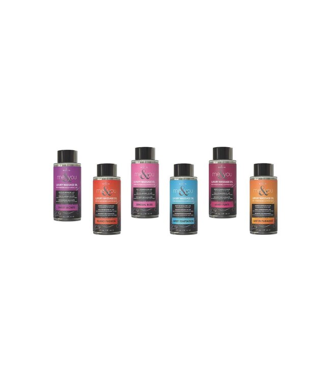 Sensuva SENSUVA ME AND YOU MASSAGE OIL ASSORTED 12
