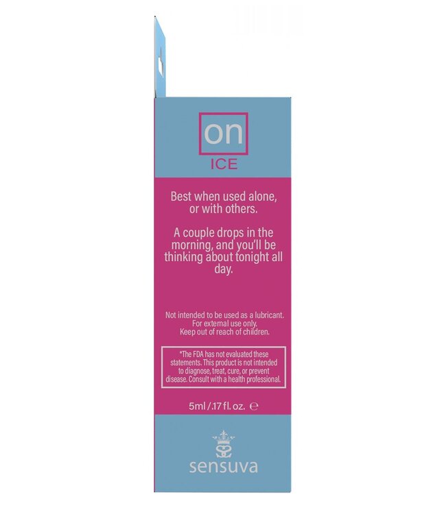 Sensuva SENSUVA ON ICE AROUSAL OIL 5ML