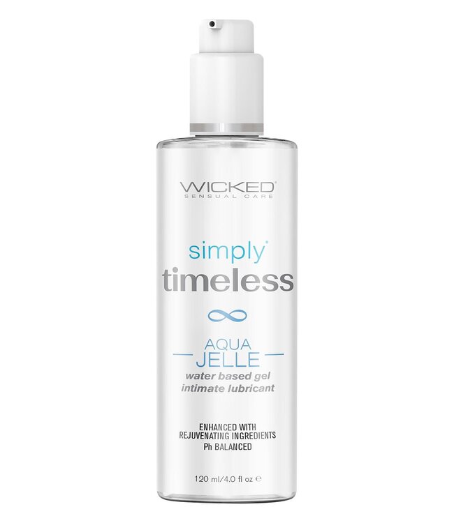 Wicked Sensual Care WICKED SIMPLY TIMELESS AQUA JELLE LUBRICANT 120ML