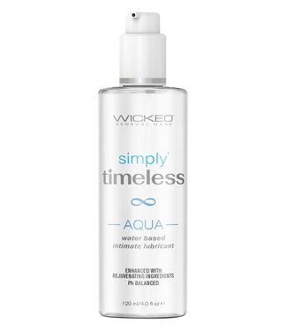 Wicked Sensual Care WICKED SIMPLY TIMELESS AQUA LUBRICANT 120ML