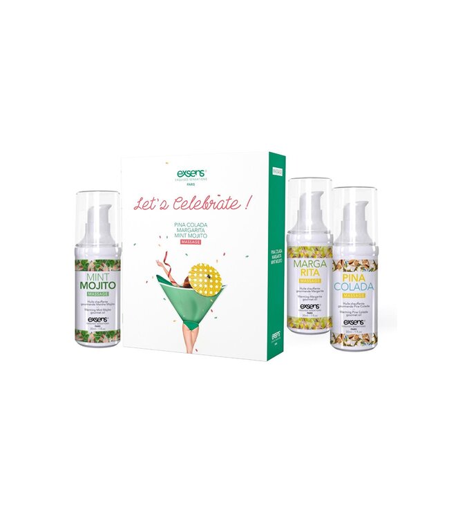 Exsens EXSENS GIFT SET LET'S CELEBRATE! 3 x 30ML