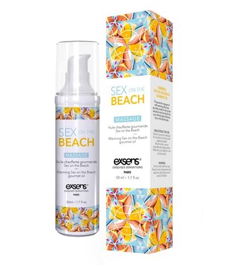 Exsens EXSENS WARMING MASSAGE OIL SEX ON THE BEACH  50ML