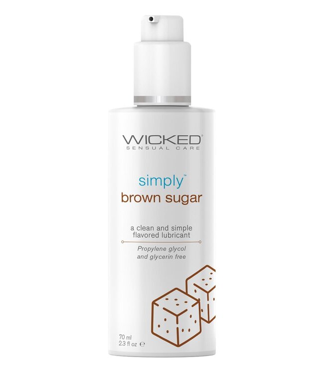 Wicked Sensual Care WICKED SIMPLY LUBRICANT BROWN SUGAR 70ML
