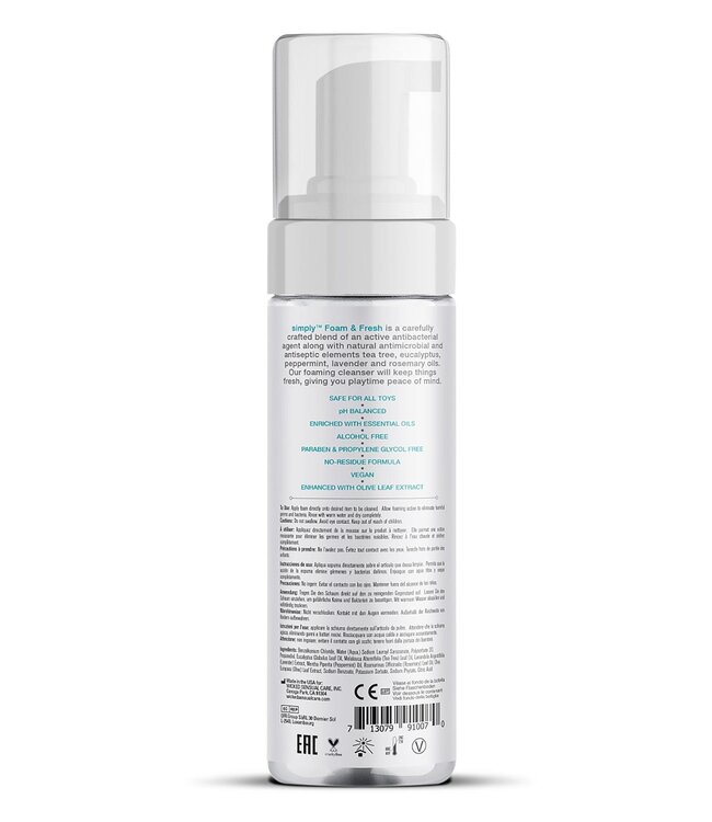 Wicked Sensual Care WICKED SIMPLY FOAM & FRESH TOY CLEANER 207ML