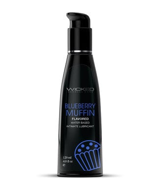 Wicked Sensual Care WICKED AQUA BLUEBERRY MUFFIN LUBRICANT 120ML