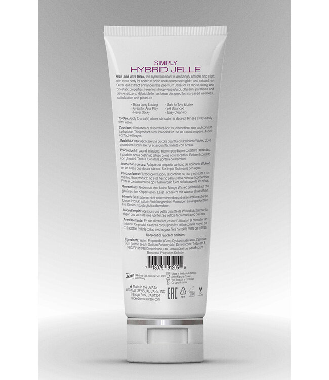 Wicked Sensual Care WICKED SIMPLY HYBRID JELLE LUBRICANT 120ML