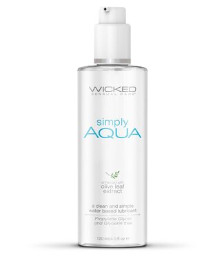 Wicked Sensual Care WICKED SIMPLY AQUA LUBRICANT 120ML