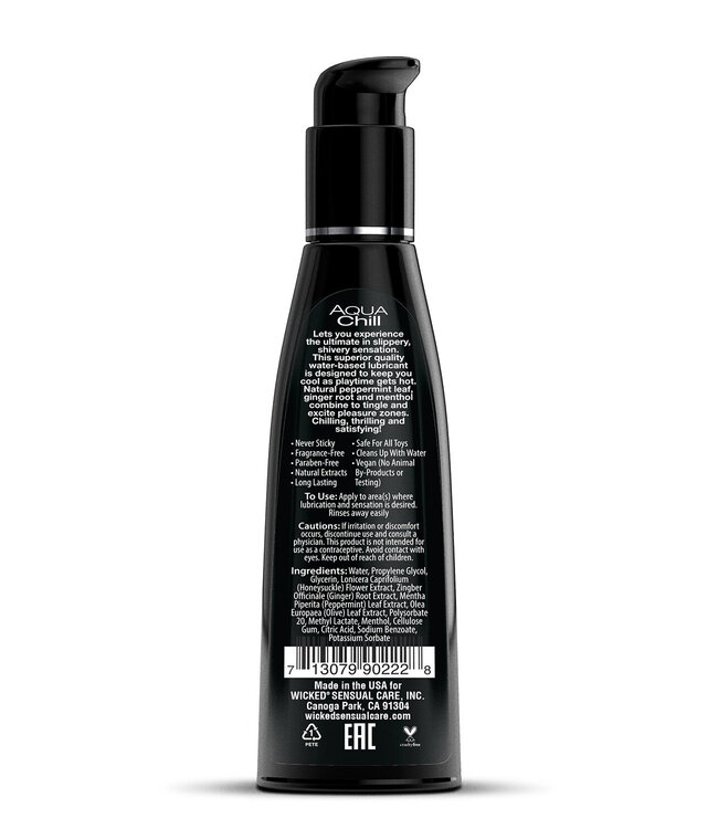 Wicked Sensual Care WICKED AQUA CHILL LUBRICANT 120ML