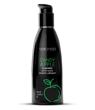 Wicked Sensual Care WICKED AQUA CANDY APPLE FLAVORED LUBRICANT 60ML