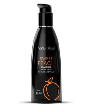 Wicked Sensual Care WICKED AQUA SWEET PEACH FLAVORED LUBRICANT 60ML