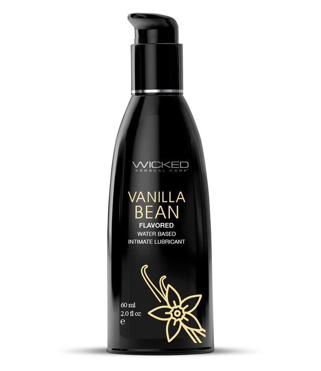 Wicked Sensual Care WICKED AQUA VANILLA BEAN FLAVORED LUBRICANT 60ML