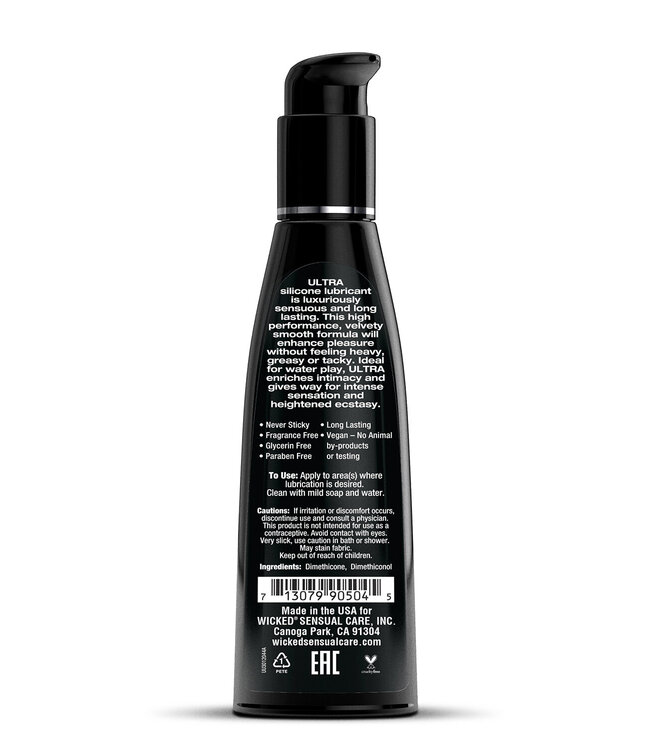Wicked Sensual Care WICKED ULTRA SILICONE LUBRICANT 120ML
