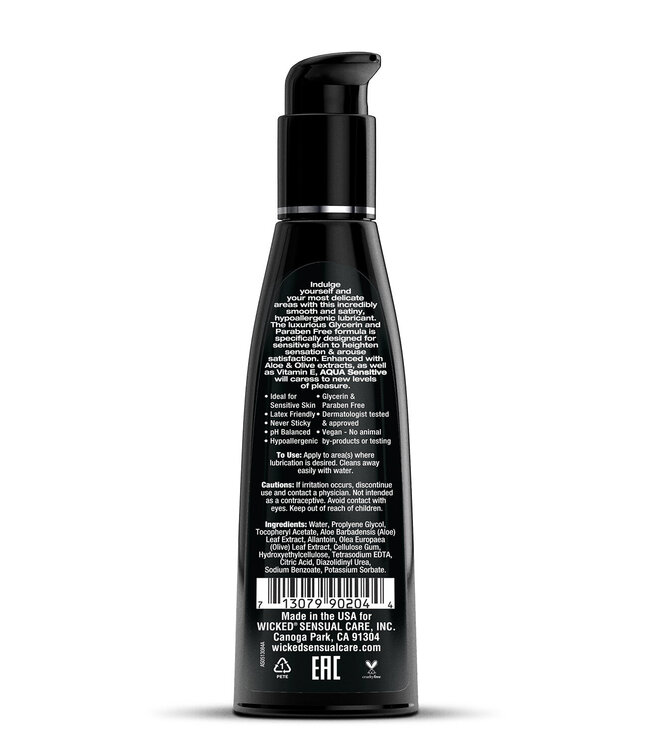 Wicked Sensual Care WICKED AQUA SENSITIVE LUBRICANT 120ML