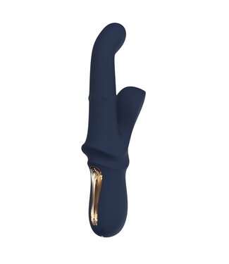 Dreamtoys GODDESS IRIS DUO VIBRATOR WITH SLIDING BEAD
