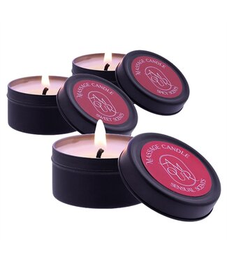 Dreamtoys AMOUR MASSAGE CANDLE SET OF 3 SCENTS