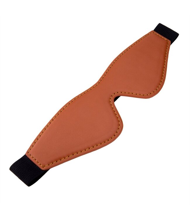 Dreamtoys BLAZE ELITE MASK COGNAC VEGAN LEATHER