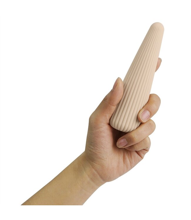 Dreamtoys NUDE ZINA CONE VIBRATOR - TRAVELSIZE