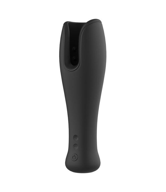 Dreamtoys ESSENTIALS POWERFUL FLEXIBLE HEAD STIMULATOR BLACK