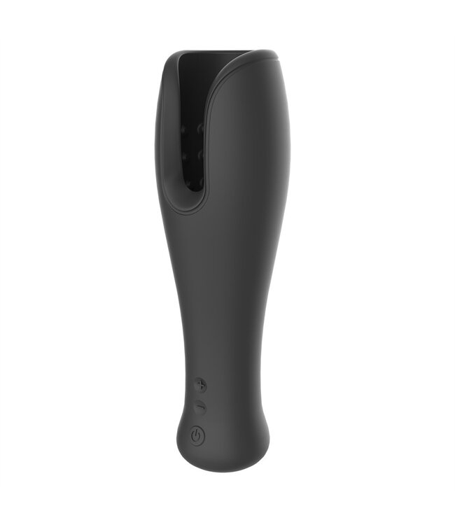 Dreamtoys ESSENTIALS POWERFUL FLEXIBLE HEAD STIMULATOR BLACK