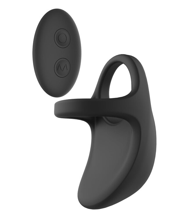 Dreamtoys RAMROD VIBRATING COCK AND BALL RING WITH REMOTE
