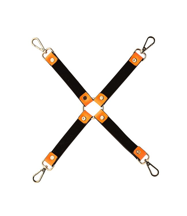 Dreamtoys RADIANT HOG TIE GLOW IN THE DARK ORANGE