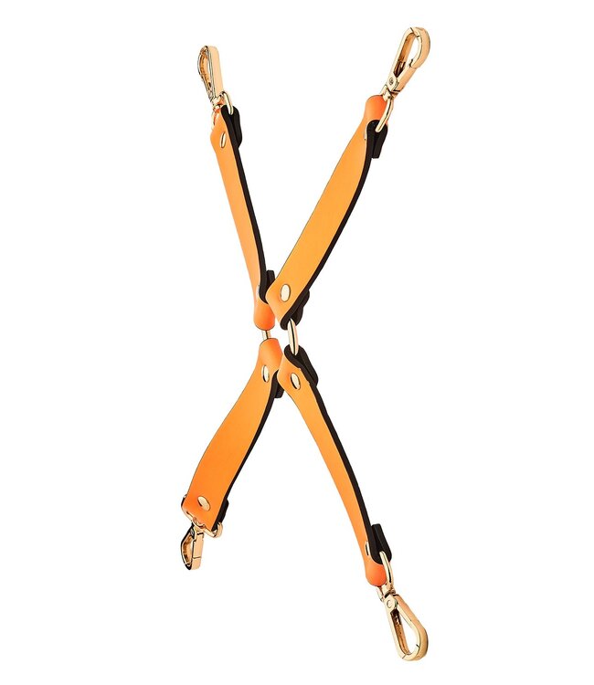 Dreamtoys RADIANT HOG TIE GLOW IN THE DARK ORANGE
