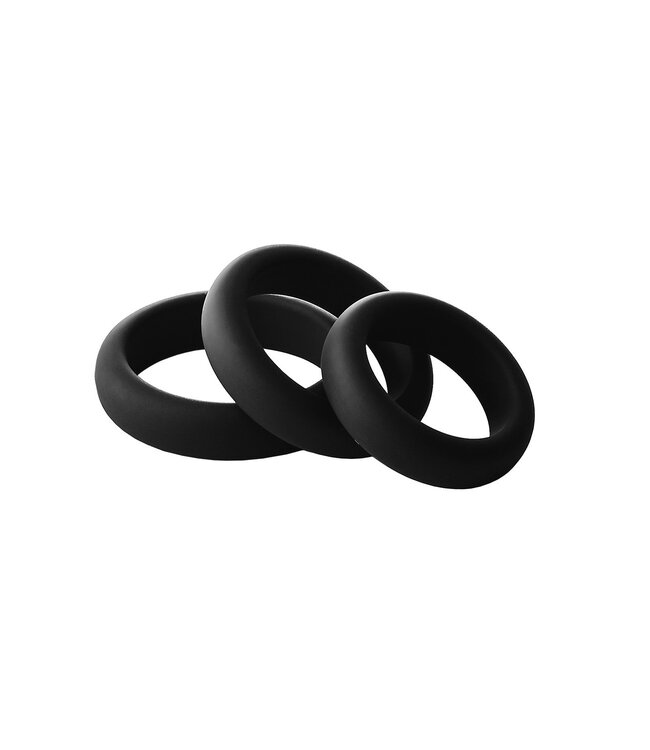 Dreamtoys RAMROD SMOOTH SILICONE COCKRING PACK