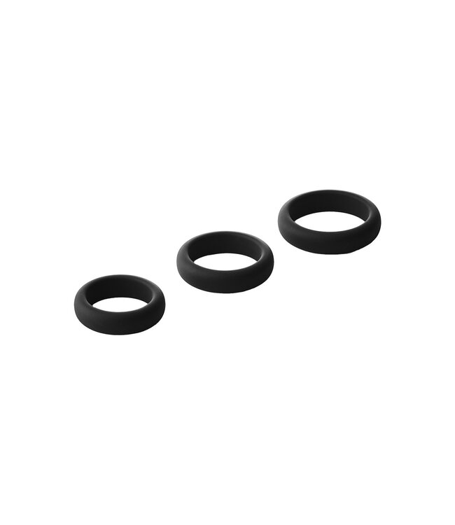 Dreamtoys RAMROD SMOOTH SILICONE COCKRING PACK