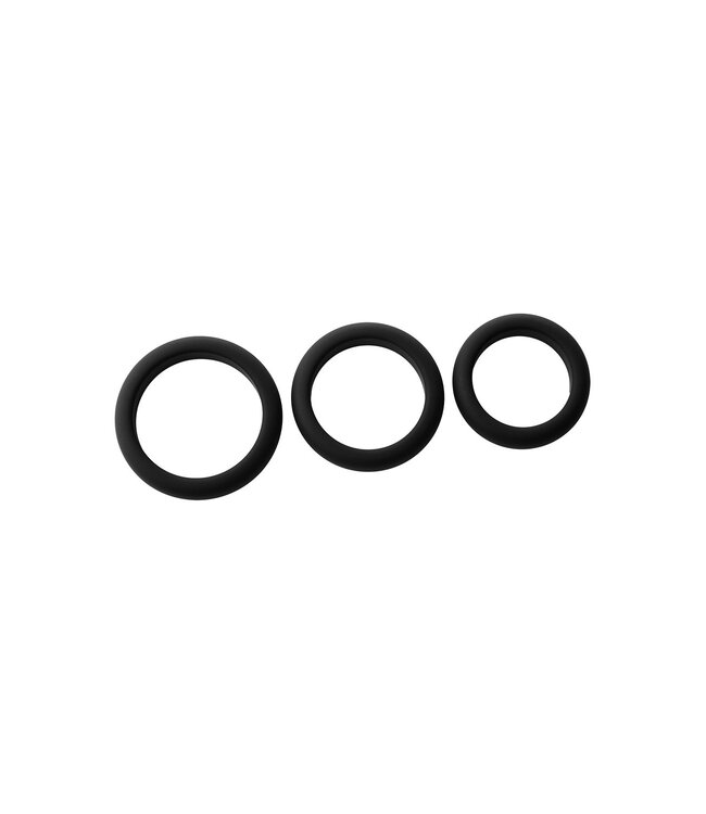 Dreamtoys RAMROD SMOOTH SILICONE COCKRING PACK