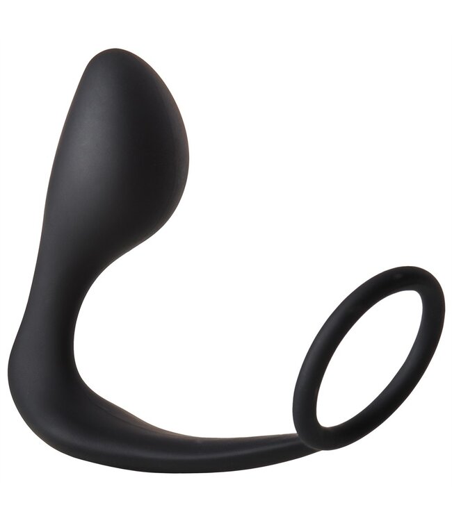 Dreamtoys FANTASSTIC ANAL PLUG WITH COCKRING BLACK