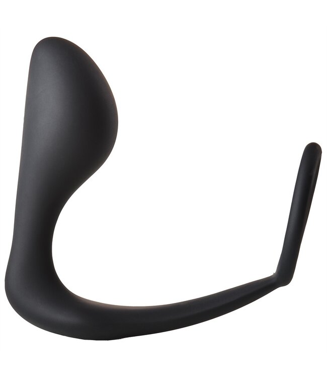 Dreamtoys FANTASSTIC ANAL PLUG WITH COCKRING BLACK