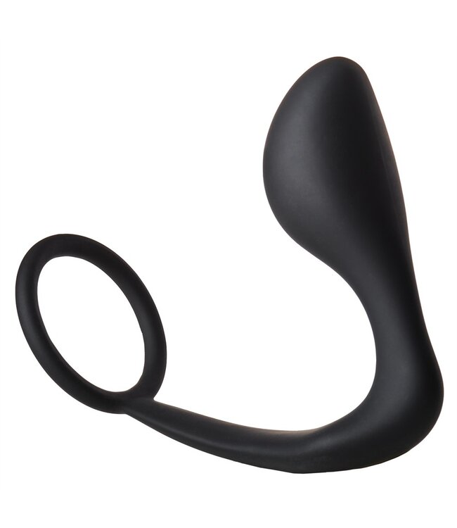 Dreamtoys FANTASSTIC ANAL PLUG WITH COCKRING BLACK