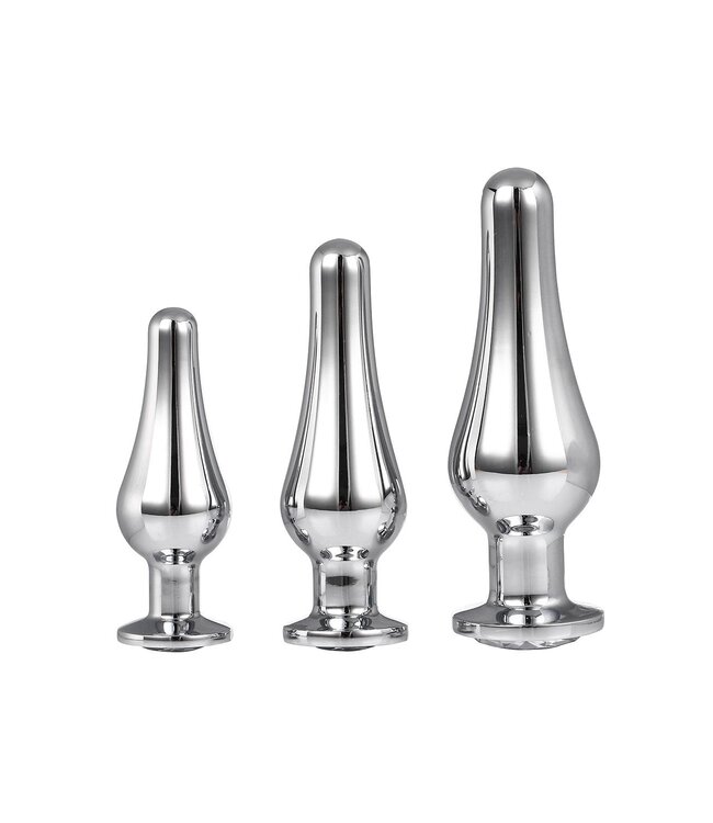 Dreamtoys GLEAMING LOVE PLEASURE SET SILVER