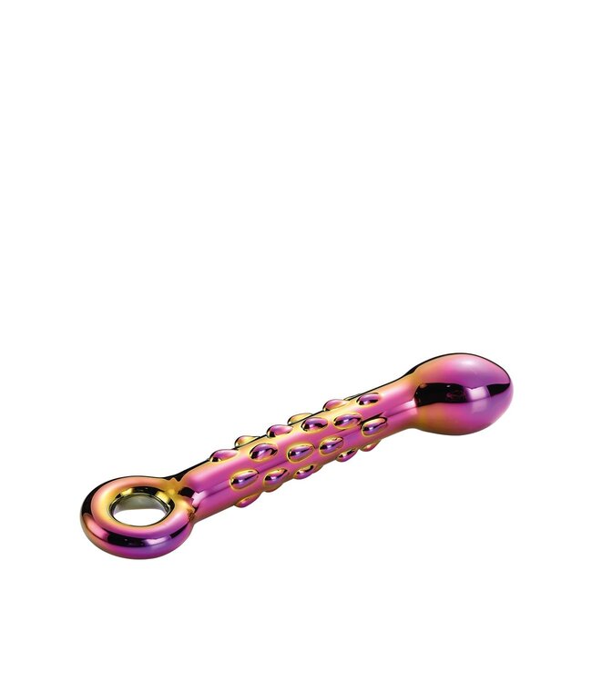 Dreamtoys GLAMOUR GLASS RIBBED G-SPOT DILDO