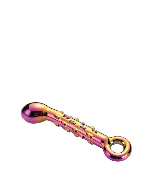 Dreamtoys GLAMOUR GLASS RIBBED G-SPOT DILDO