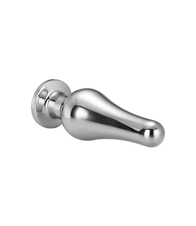Dreamtoys GLEAMING LOVE SILVER PLEASURE PLUG L