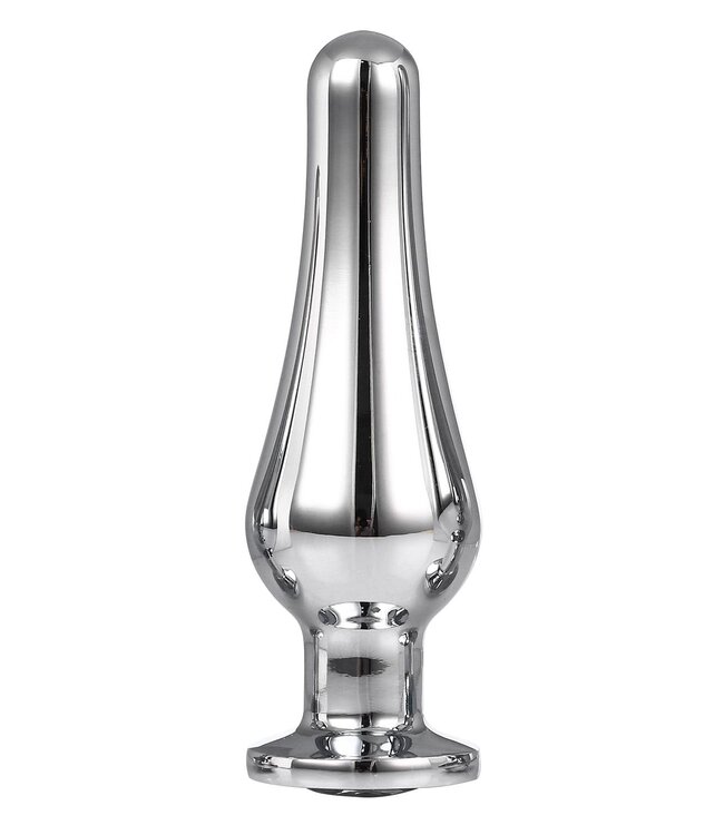 Dreamtoys GLEAMING LOVE SILVER PLEASURE PLUG M
