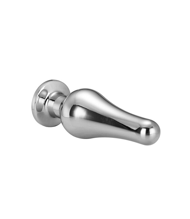 Dreamtoys GLEAMING LOVE SILVER PLEASURE PLUG M