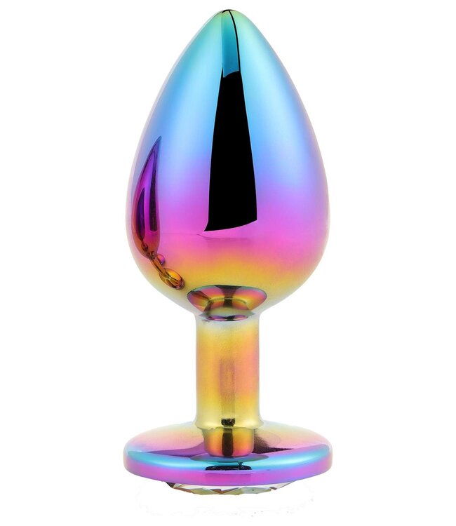 Dreamtoys GLEAMING LOVE MULTICOLOUR PLUG LARGE