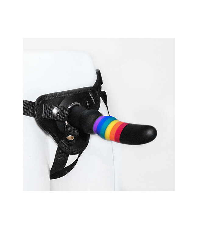 Dreamtoys ESSENTIALS STRAP ON SOLID DILDO