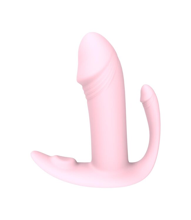 Dreamtoys ESSENTIALS REMOTE TRI-PLEASURER PINK
