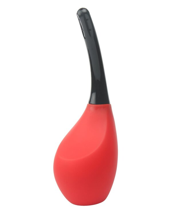 Dreamtoys MENZSTUFF 9 HOLE ANAL DOUCHE RED/BLACK